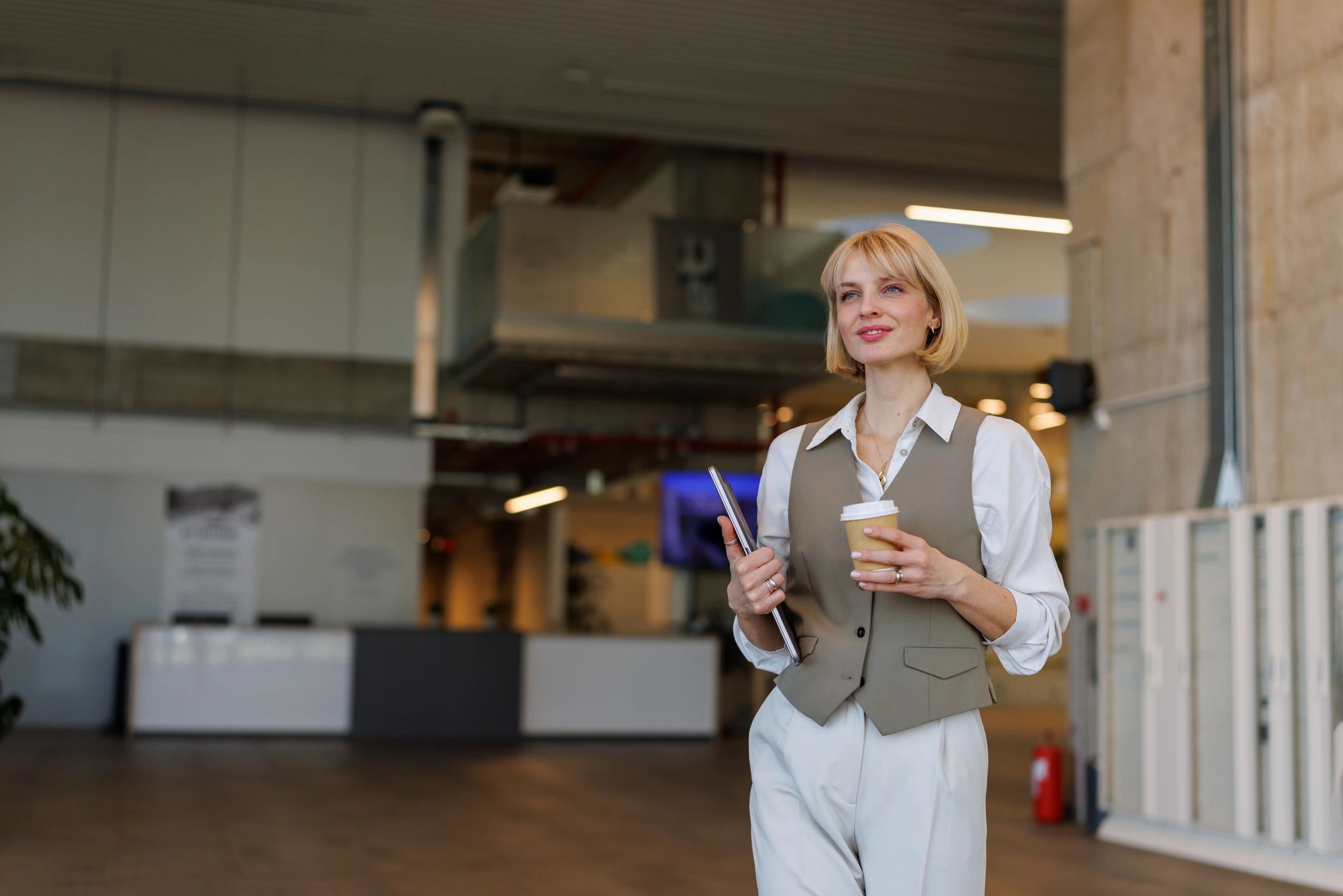Modern commercial property environment relevant to business security in Newham